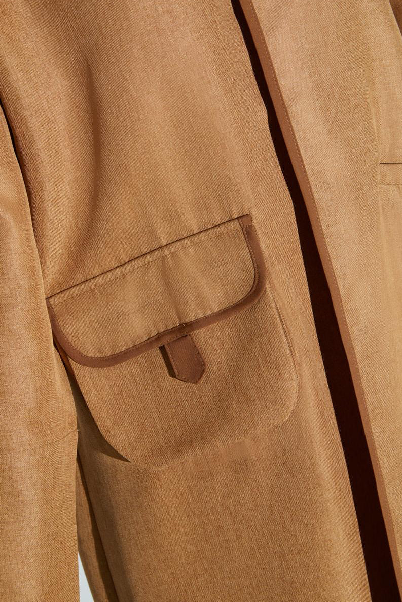 Pocket Abaya (Brown)