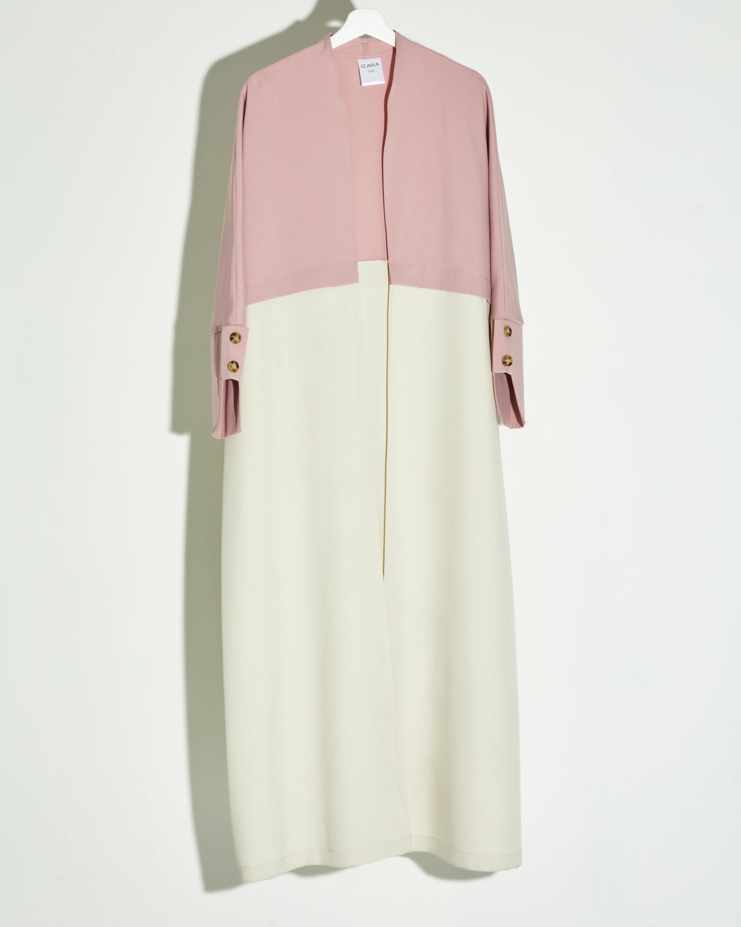 Dual Tone Abaya (Pink)