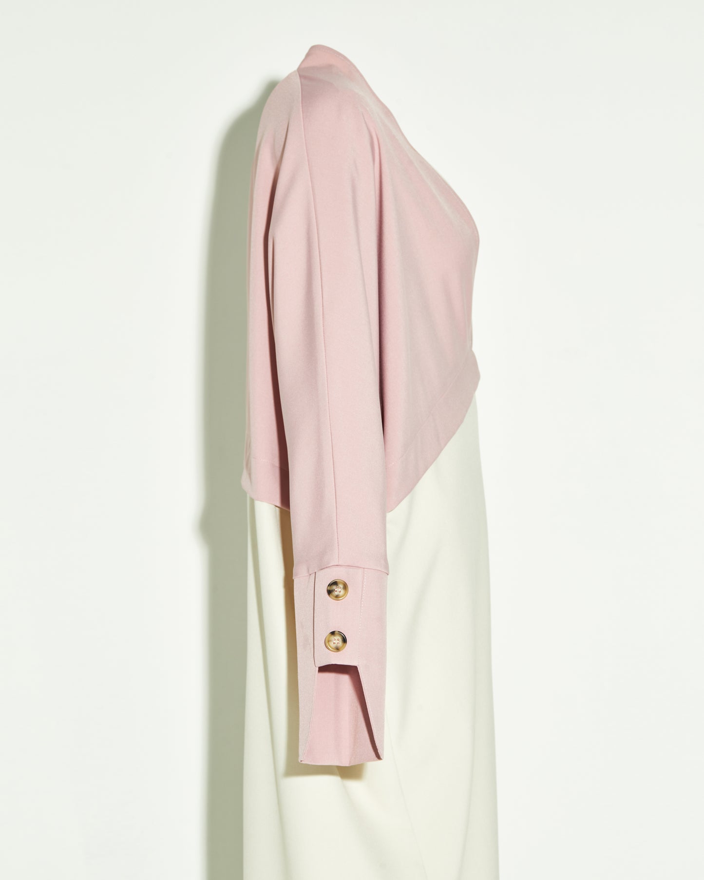 Dual Tone Abaya (Pink)
