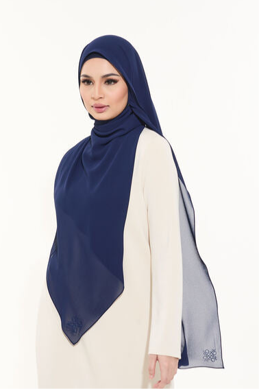 Amara Chiffon (Blue)