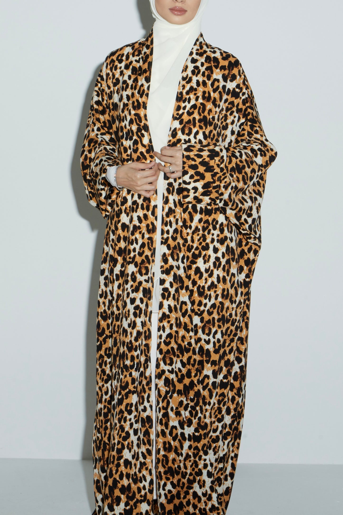 Leopard Abaya