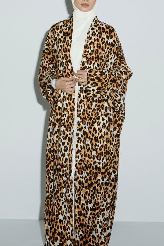 Leopard Abaya