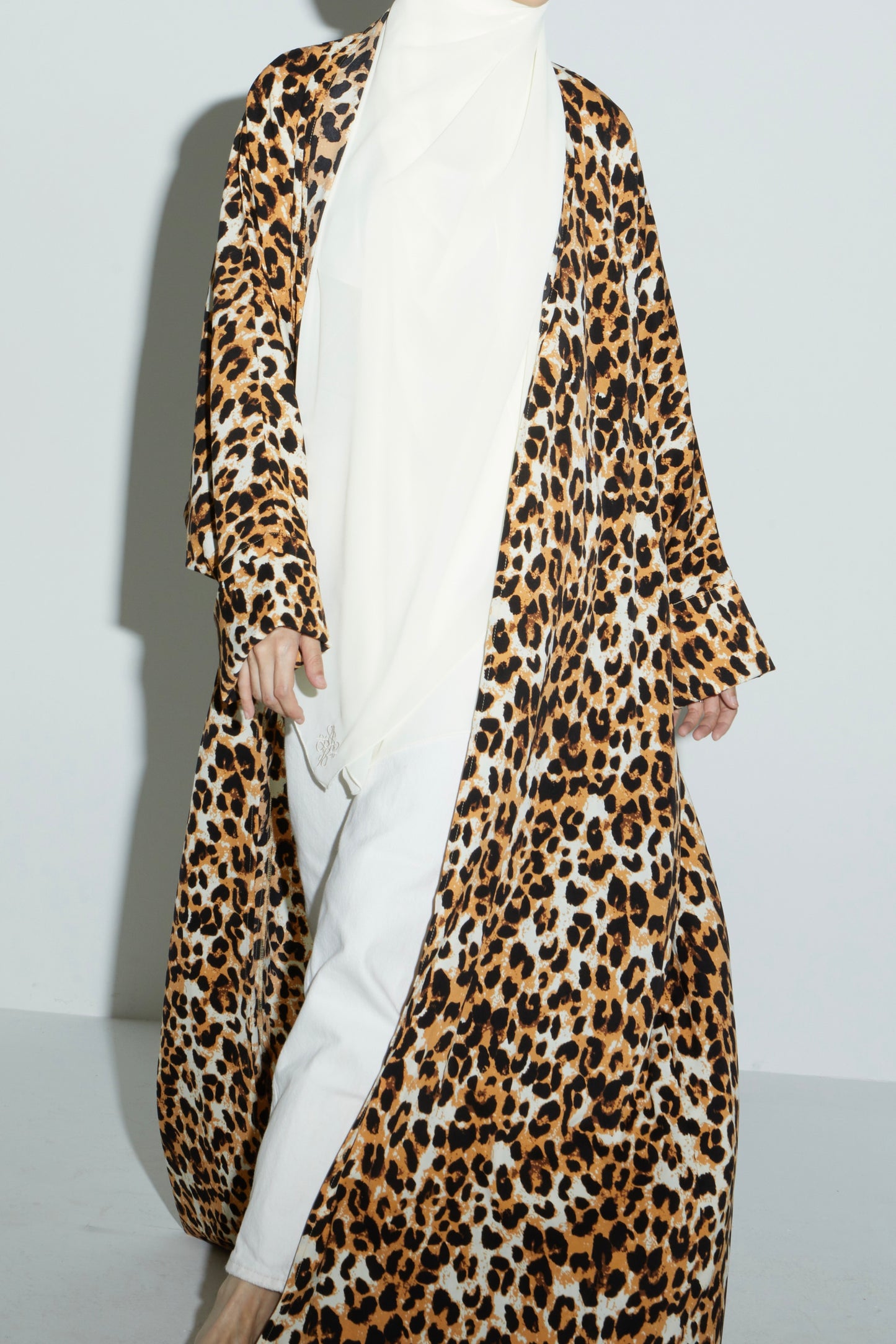 Leopard Abaya
