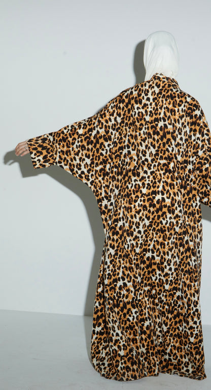 Leopard Abaya