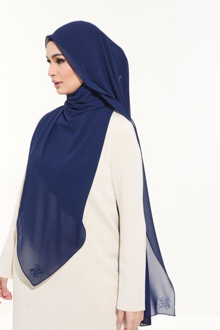 Amara Chiffon (Blue)