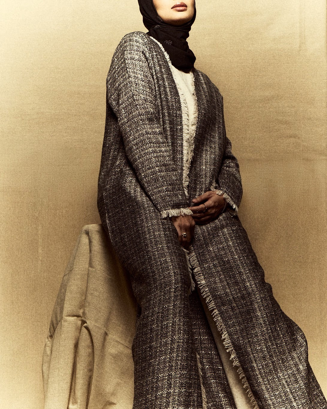 Coco Tweed Abaya