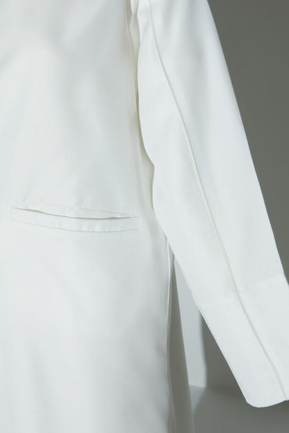Pocket Abaya (OffWhite)