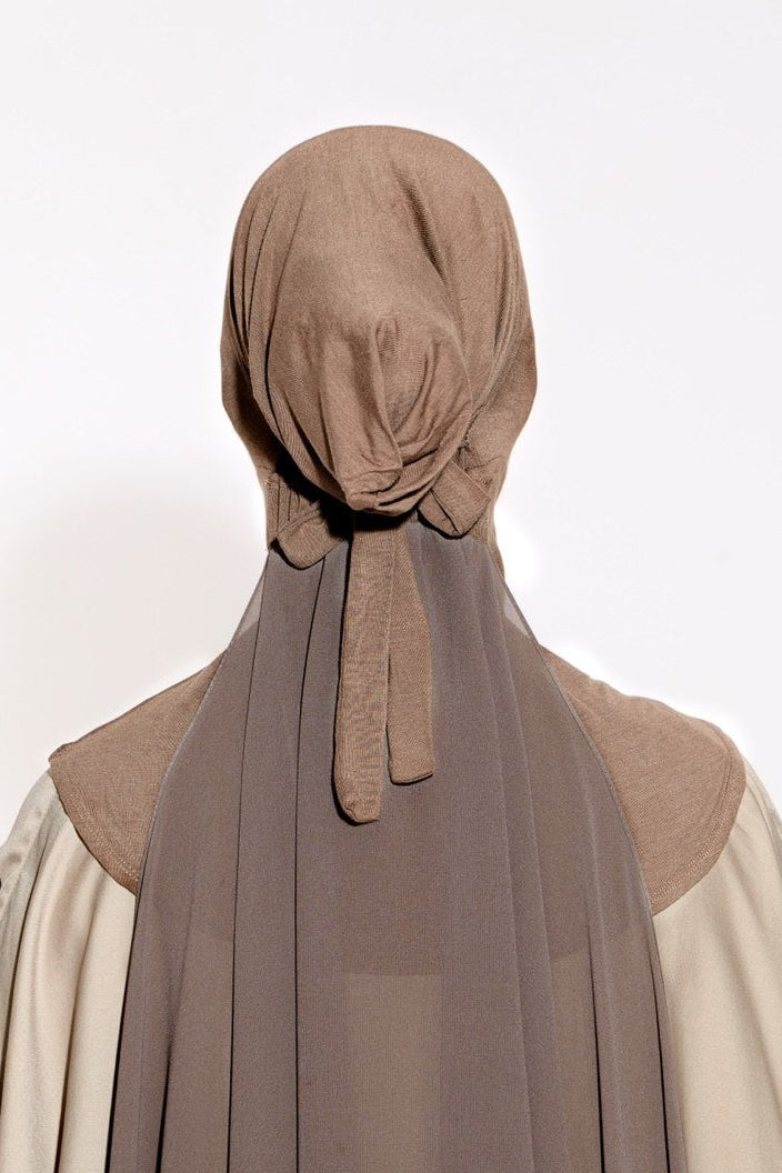 Amara Plain Chiffon (Etoupe)