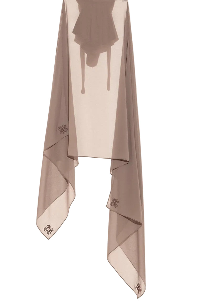 Amara Plain Chiffon (Etoupe)