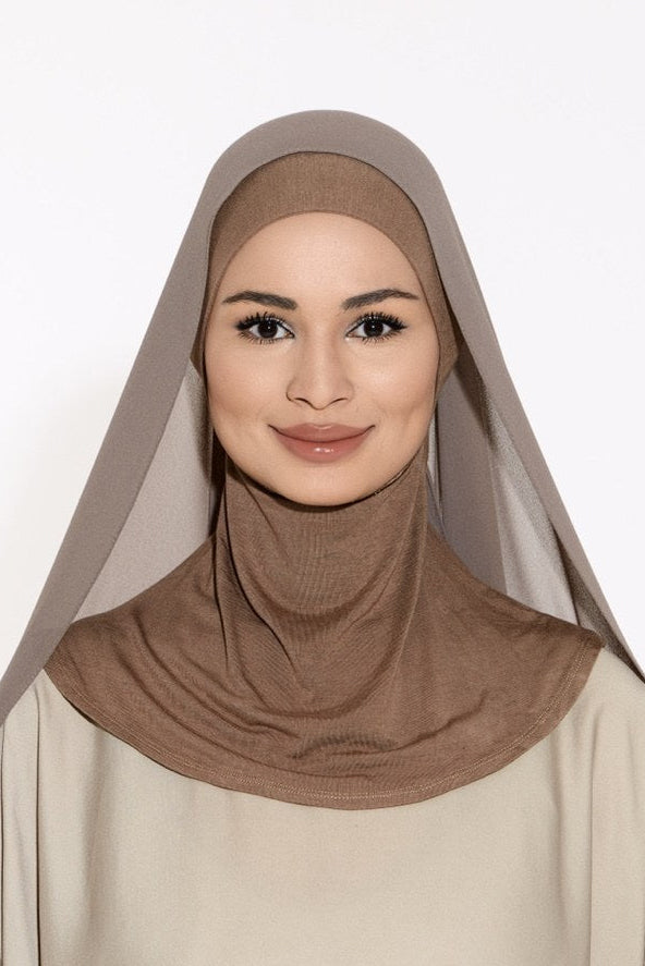 Amara Plain Chiffon (Etoupe)