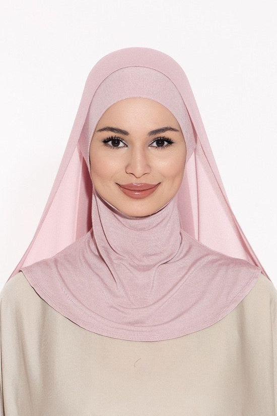 Amara Plain Chiffon (Dusty Pink)