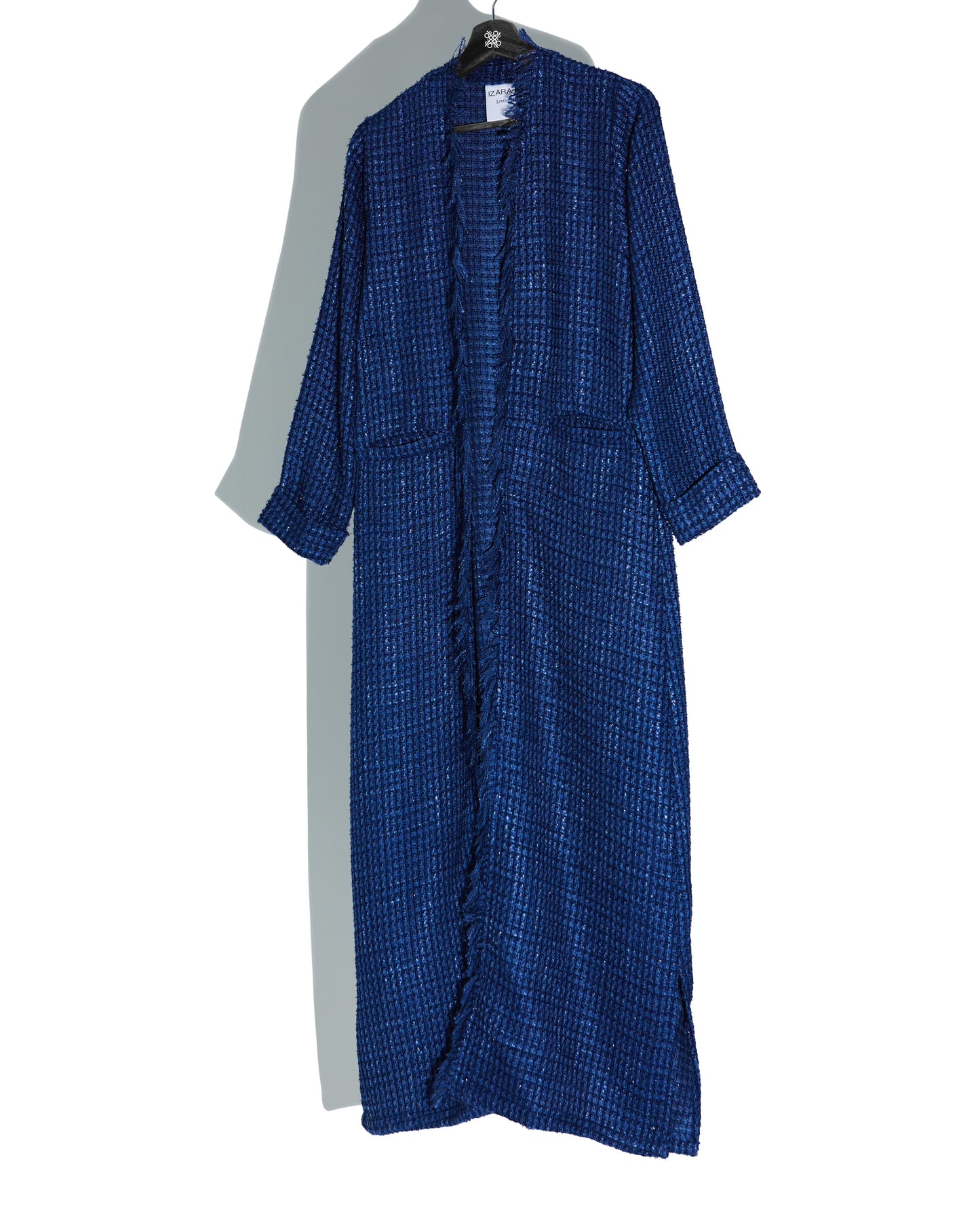 Tweed Abaya (Blue)