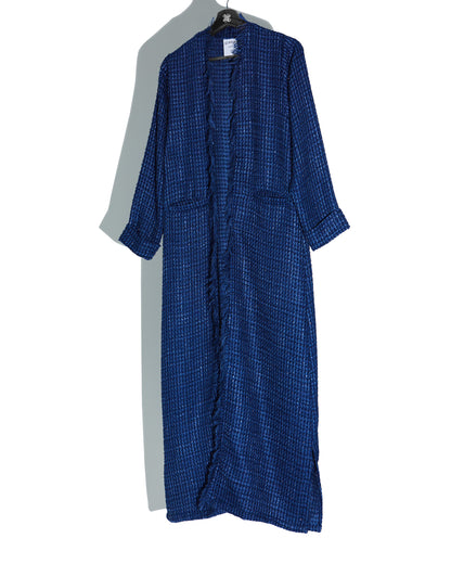 Tweed Abaya (Blue)