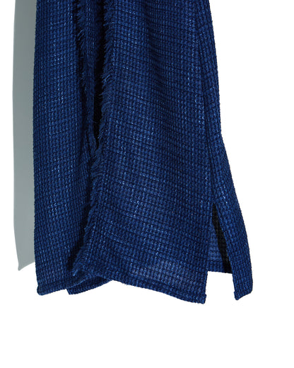 Tweed Abaya (Blue)