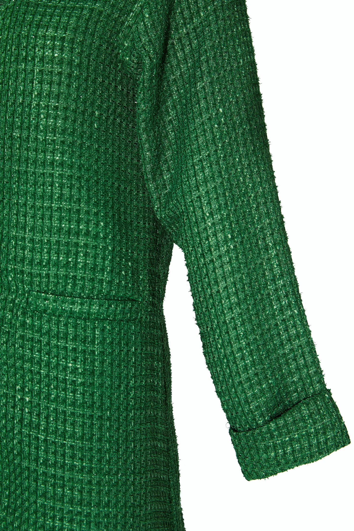 Tweed Abaya (Green)