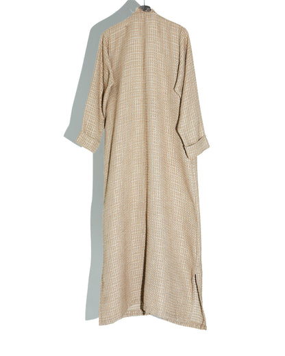 Tweed Abaya (Beige)