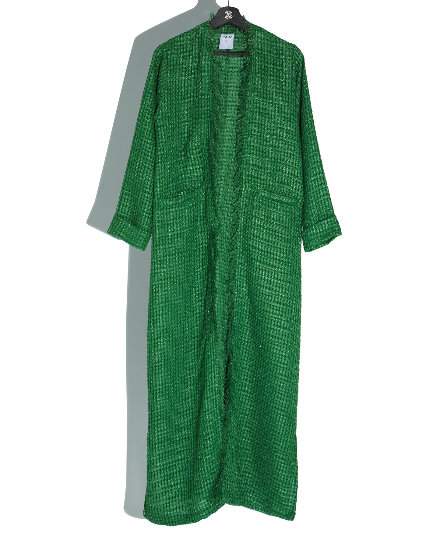 Tweed Abaya (Green)