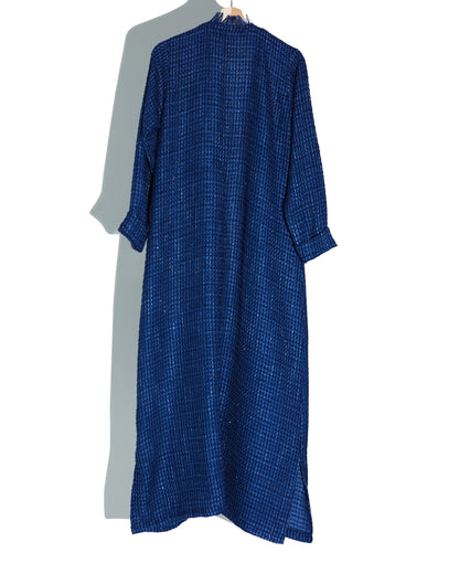 Tweed Abaya (Blue)