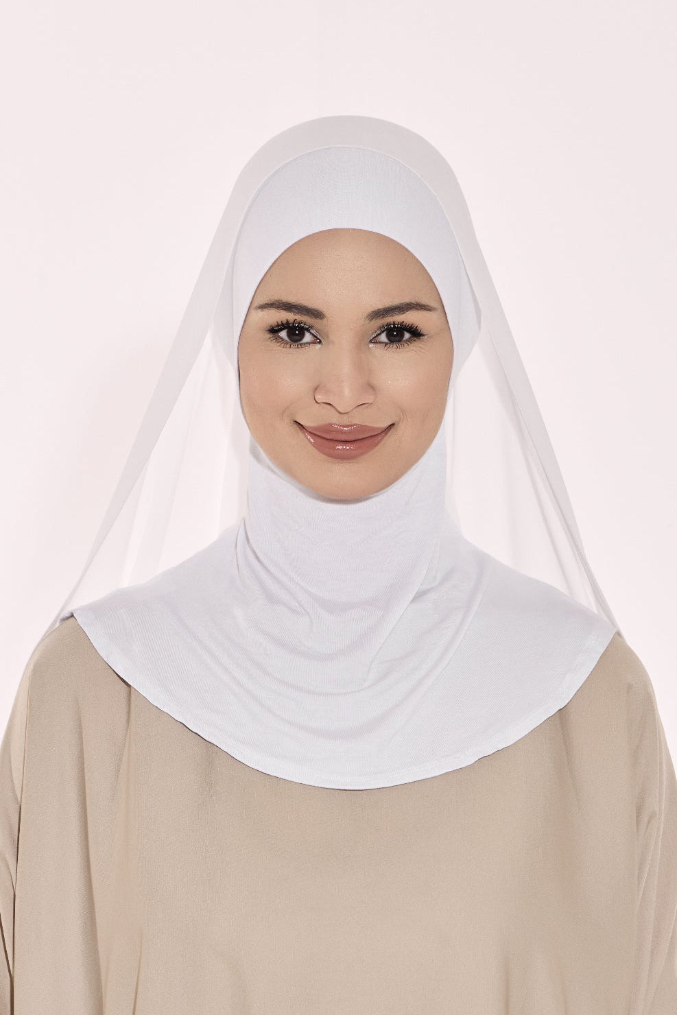 Amara Plain Chiffon (Off White)